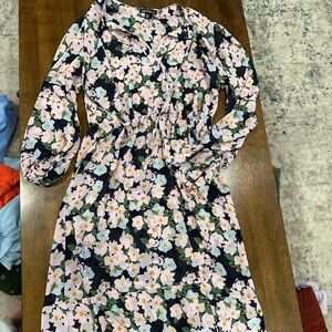 Floral Long Sleeve Dress